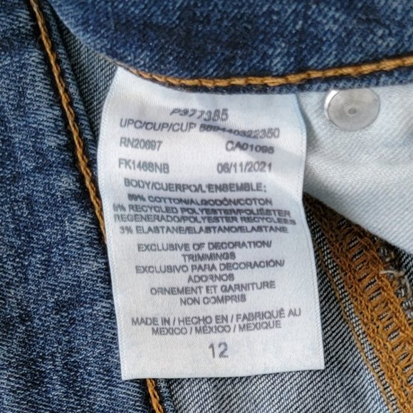 Dickies Straight Denim Skirt 12 - Picture 15 of 15